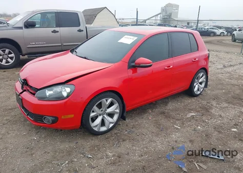 2013 Volkswagen Golf 2.0L Tdi 4-Door z USA, uszkodzony, nr VIN WVWNM7AJ6DW057641